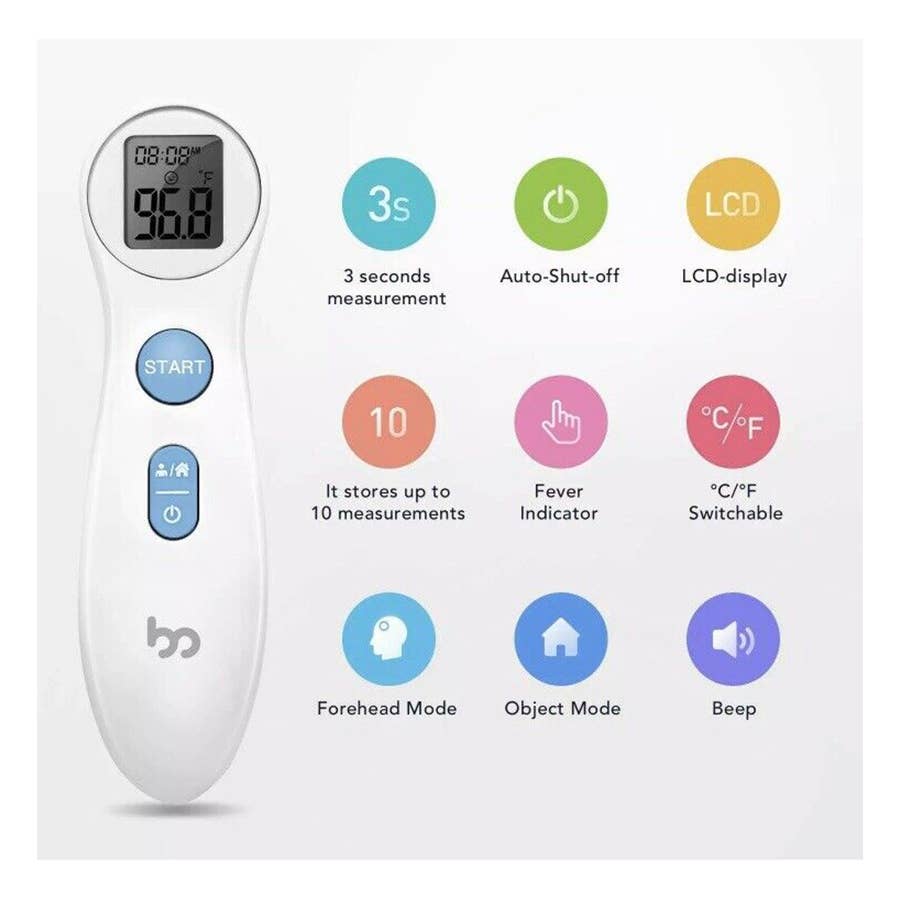 Non Contact Forehead Digital Thermometer