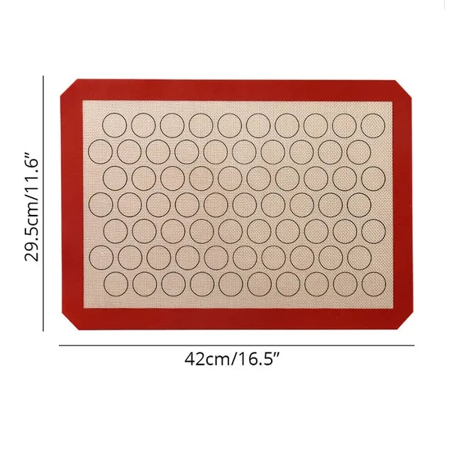 BUYYES Extra-Large Silicone Baking Mat – Non-Stick Kneading Pad for Dough, Pizza, Pastry & Cake Prep