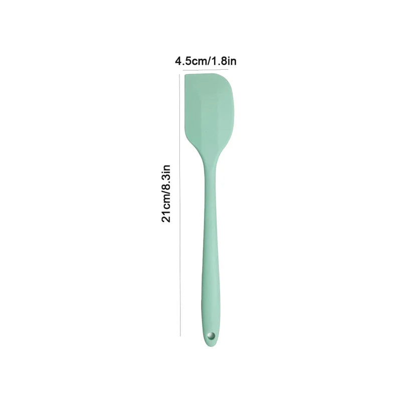 Premium Silicone Cream Spatula – Heat-Resistant Non-Stick Scraper for Baking & Cooking (Small/Large)