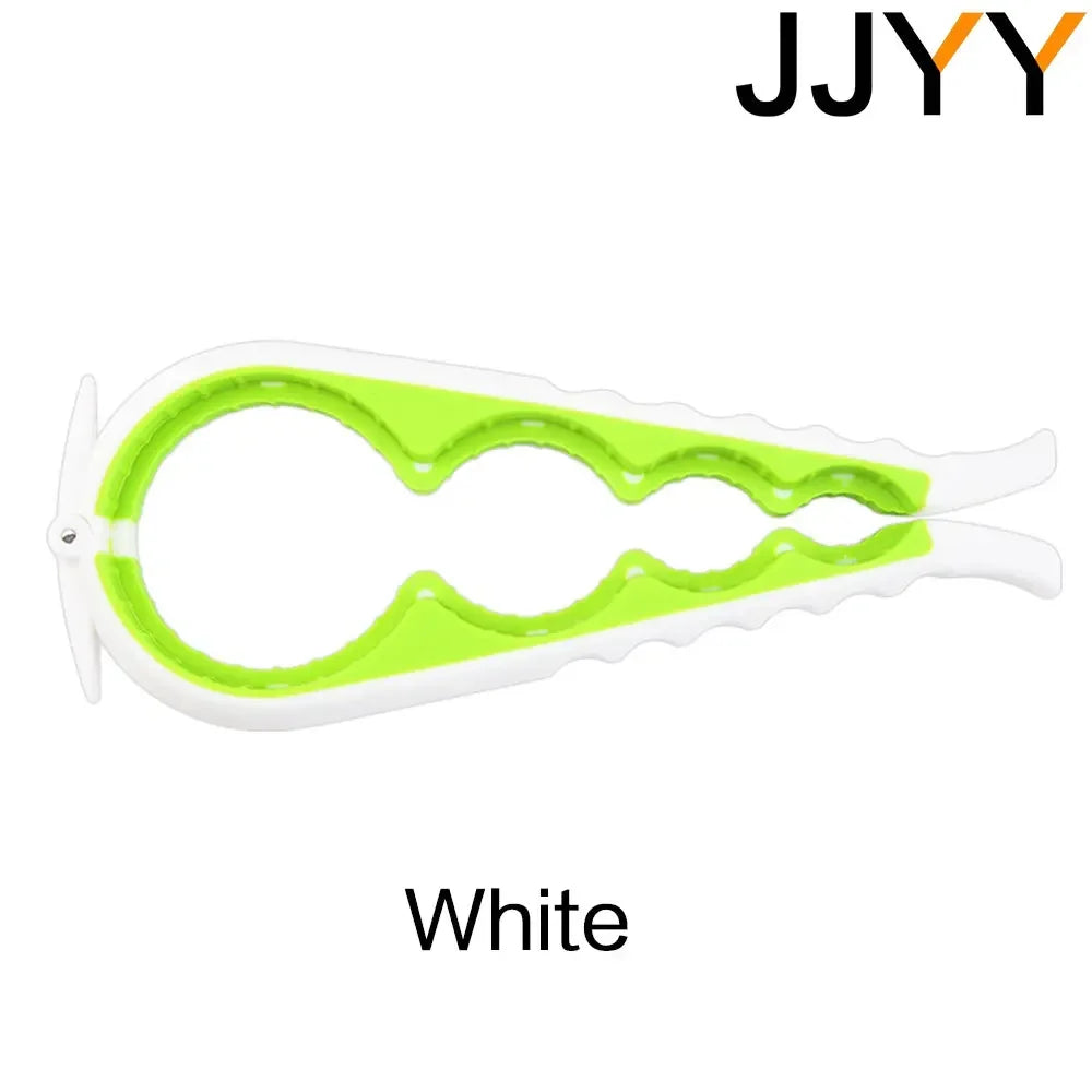 4-in-1 Multi-Function Can & Bottle Opener – Anti-Slip Handle Lid Twister for Jars, Cans, Pull-Tabs & Beverages