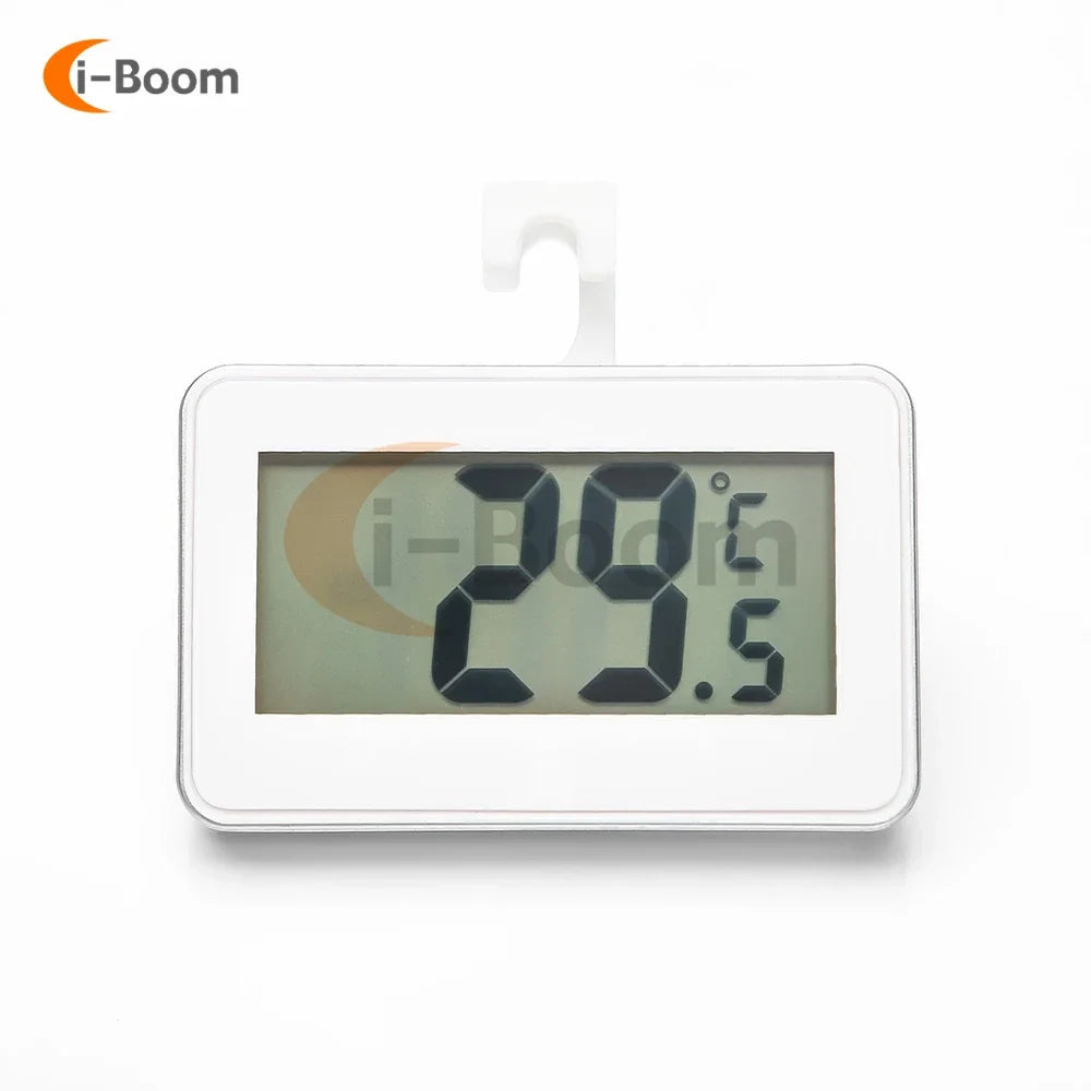 Electronic Refrigerator Thermometer – Magnetic Digital Temperature Monitor with Automatic Frost Alarm
