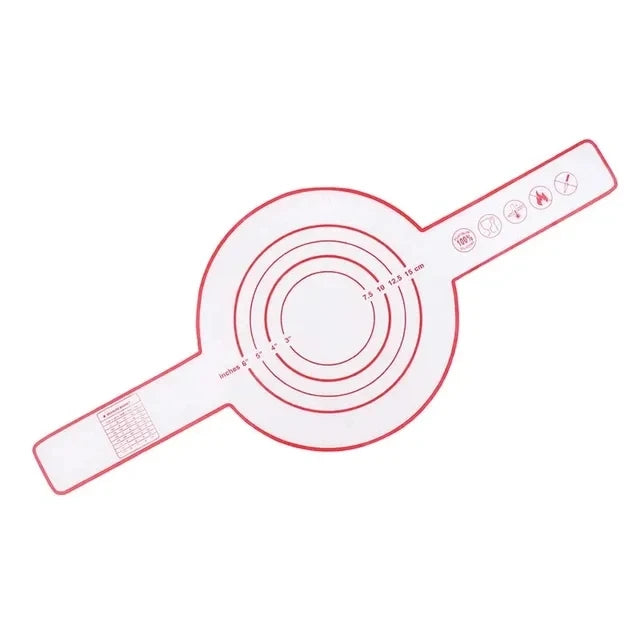 BUYYES Extra-Large Silicone Baking Mat – Non-Stick Kneading Pad for Dough, Pizza, Pastry & Cake Prep