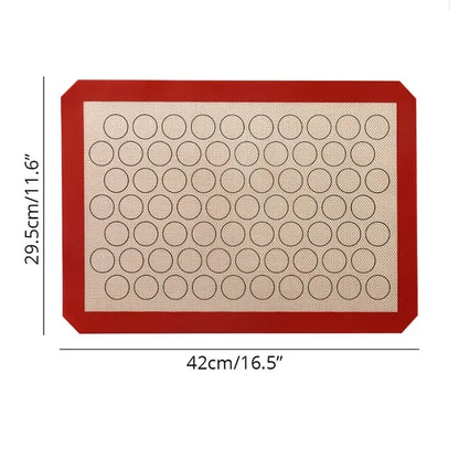 BUYYES Extra-Large Silicone Baking Mat – Non-Stick Kneading Pad for Dough, Pizza, Pastry & Cake Prep