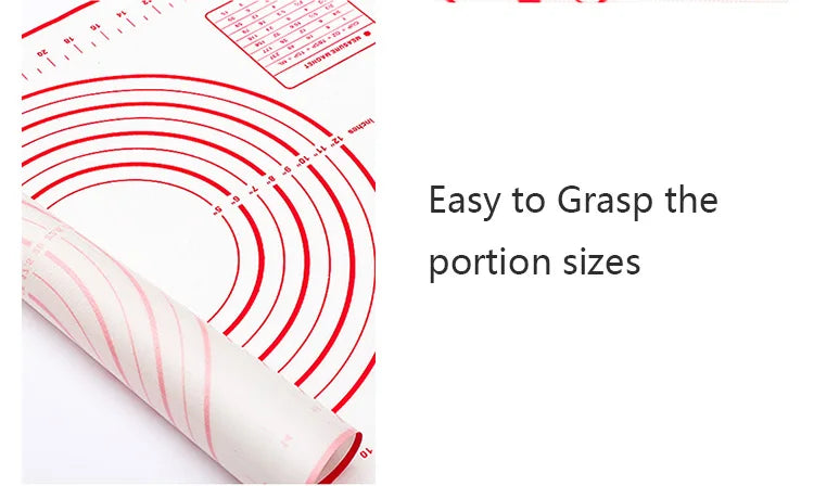 BUYYES Extra-Large Silicone Baking Mat – Non-Stick Kneading Pad for Dough, Pizza, Pastry & Cake Prep