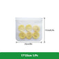 Reusable PEVA Ziplock Storage Bags – BPA-Free, Leak-Proof Freezer & Lunch Bags (1/5/10 Pcs)