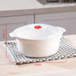 Microwave-Safe Heating Pot With Vented Lid – Eco-Friendly Soup, Rice & Steamed Food Container