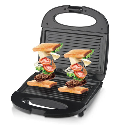 850W Double-Sided Multi-Functional Breakfast Maker – Waffle, Sandwich & Mini Cake Maker (Semi-Automatic, EU 220V)