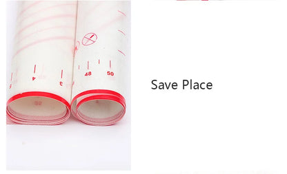 BUYYES Extra-Large Silicone Baking Mat – Non-Stick Kneading Pad for Dough, Pizza, Pastry & Cake Prep