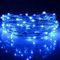 Peach Forest Fairy Light LED Copper Wire String – Battery Powered 1–10M Decorative Light for Bedroom, Garden, Party & Wedding