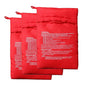 Microwave Potato Cooker Bag – Reusable 4-Minute Baked Potato Pouch (Red)