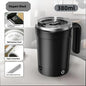 Smart Automatic Magnetic Stirring Cup – Temperature Display, USB Rechargeable, 380ml Portable Self-Mixing Mug