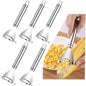 Stainless Steel Corn Peeler & Stripper – Quick Cob Cutter, Kernel Remover & Planer Tool for Easy Corn Prep