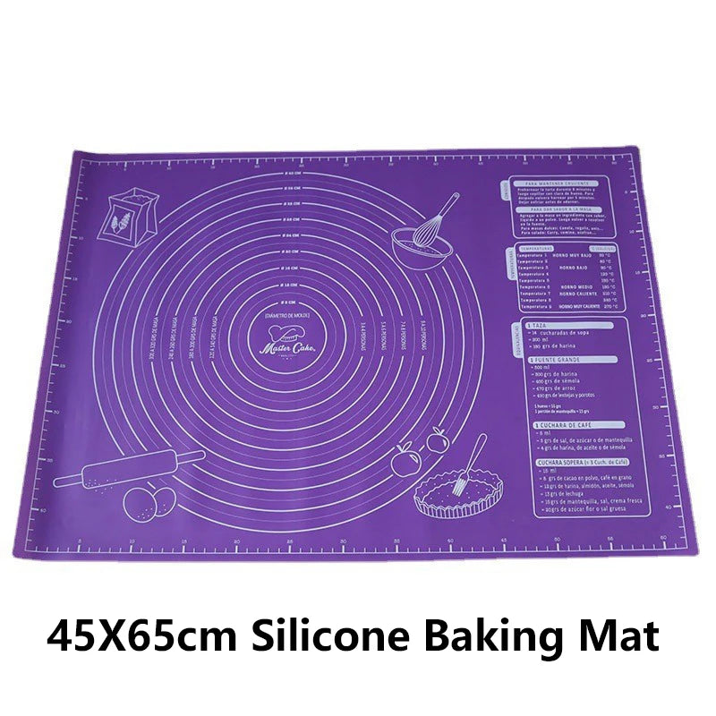 BUYYES Extra-Large Silicone Baking Mat – Non-Stick Kneading Pad for Dough, Pizza, Pastry & Cake Prep