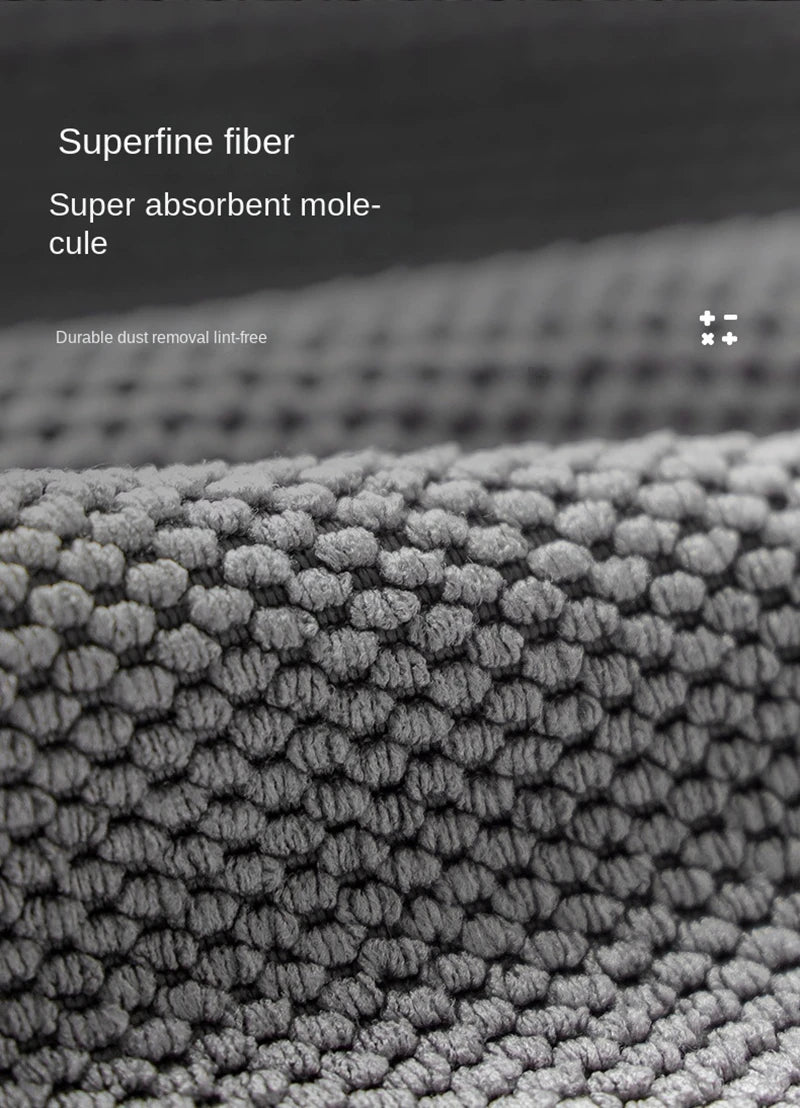 Kitchen Bar Cleaning Cloth Set – Honeycomb Microfiber Towels for Coffee Machines, Bars & Home Cleaning (3/5/10 PCS)