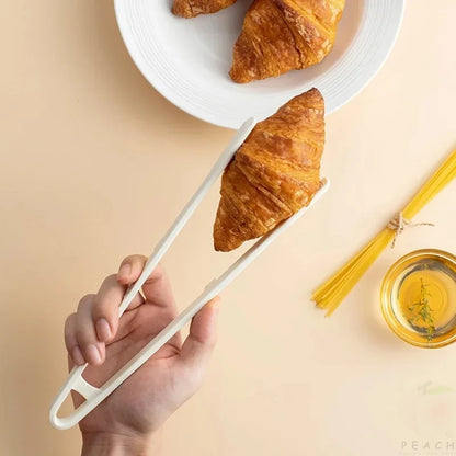 Silicone Grill Tongs – Non-Stick, Heat-Resistant Serving Clip for BBQ, Bread, Salad & Cooking