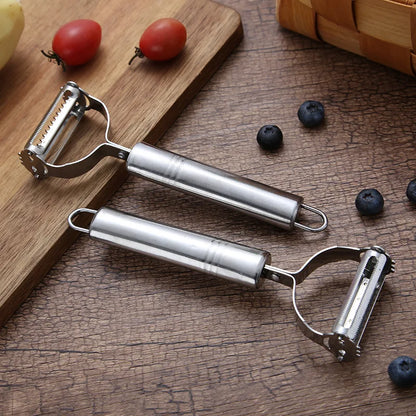 Stainless Steel Julienne Peeler & Vegetable Slicer