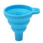 Mini Foldable Silicone Funnel – Collapsible Portable Funnel for Fuel, Oil, Kitchen Use & Liquids (Food-Grade Silicone)