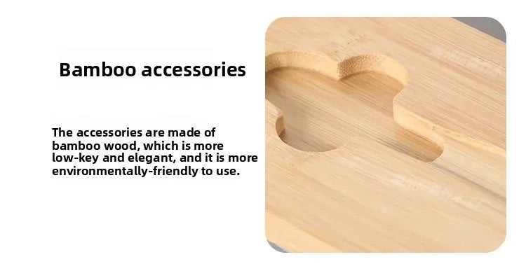 Transparent Glass Butter Dish with Bamboo Lid And Knife Ceramic Sealed Jar Cheese Preservation Refrigerator Simple Design