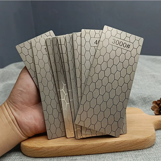 Diamond Whetstone Sharpening Bar – No-Base Diamond Knife Sharpener for Kitchen & Tools