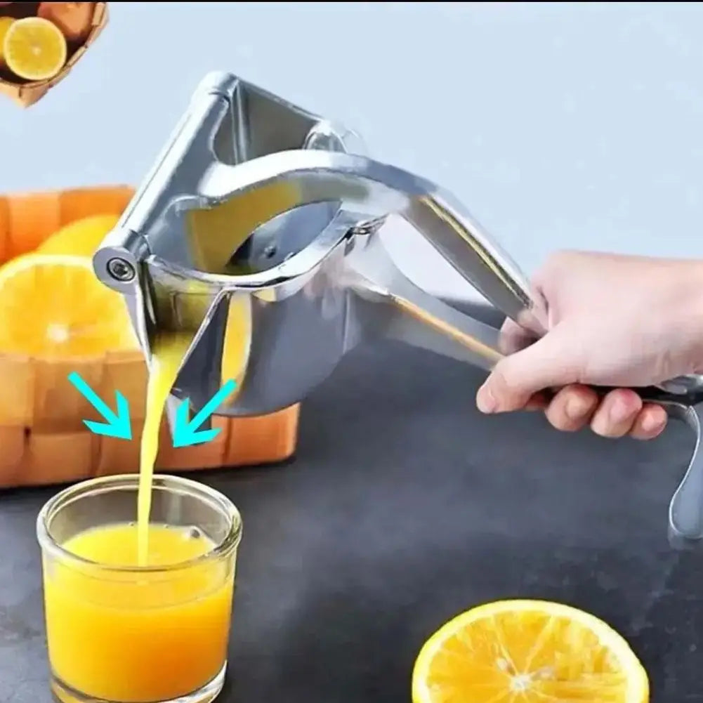 Manual Aluminum Alloy Citrus Juicer – Hand Press Lemon & Fruit Squeezer