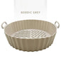 Reusable Silicone Air Fryer Liner Pot – Non-Stick, Heat-Resistant, Food-Safe Air Fryer Basket Accessory