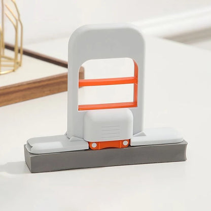 Handheld Foldable Sponge Mop Portable Wet and Dry Dual-Use Water Absorbent Mop Floor Cleaner Bathroom Kitchen Cleaning Tool