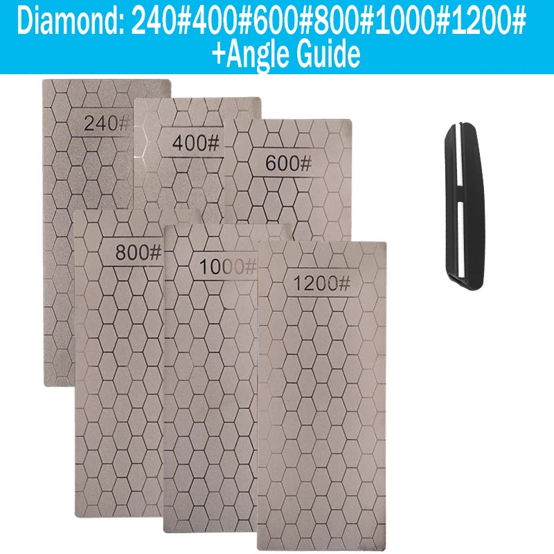 Diamond Whetstone Sharpening Bar – No-Base Diamond Knife Sharpener for Kitchen & Tools