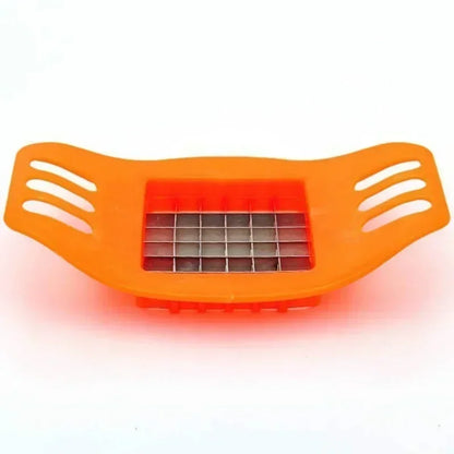 New Stainless Cutter Slicer Masher Steel Potato Vegetable Cutting Device Square Slicers Cut Fries Kitchen Tool Cooking Gadgets