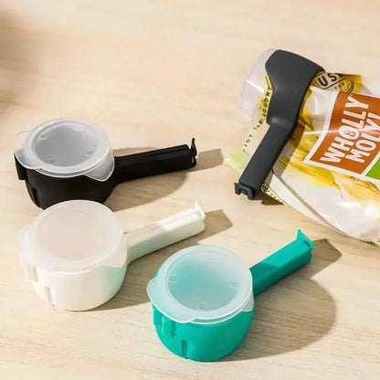 Snack Sealing Clip – Fresh-Keeping Food Bag Sealer with Flip-Top Buckle, Dustproof, Leak-Proof & Insect-Resistant