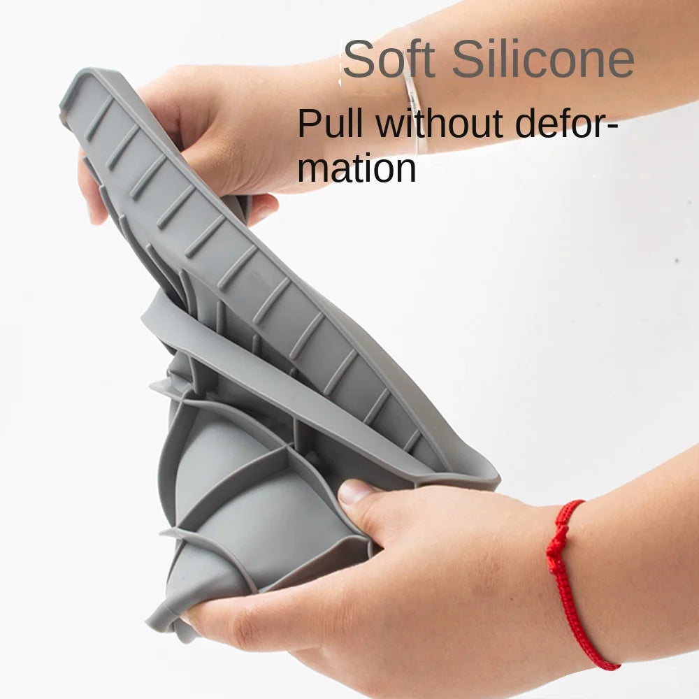 45cm Silicone Faucet Drain Mat – Anti-Slip Sink Splash Guard & Kitchen Sink Holder (Modern Farmhouse Decor)