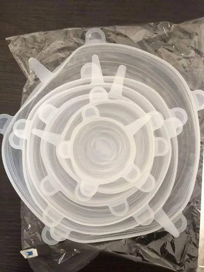 Reusable Silicone Stretch Lids – Fresh-Keeping, Airtight, Leakproof Food Covers