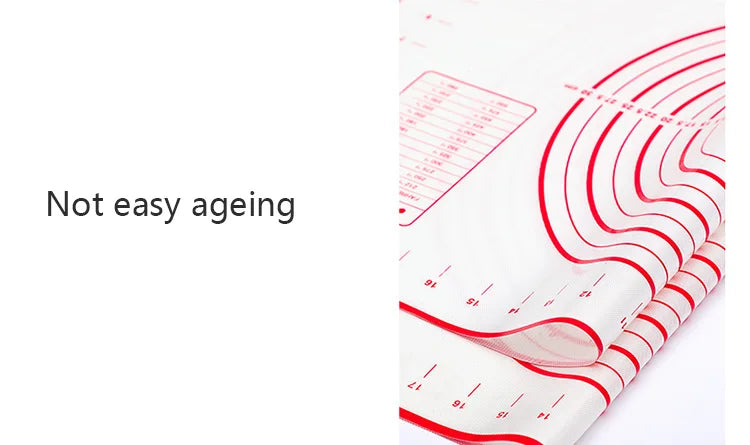 BUYYES Extra-Large Silicone Baking Mat – Non-Stick Kneading Pad for Dough, Pizza, Pastry & Cake Prep