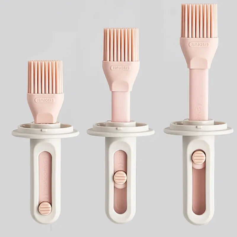 1pc Oil Dispenser Bottle with Heat-Resistant SilicBPA-Free Oil Dispenser Bottle with Heat-Resistant Silicone Brush – 1pc Cooking, Baking & BBQ Applicator for Kitchen & Outdoor Useone Brush – BPA-Free BBQ & Cooking Set