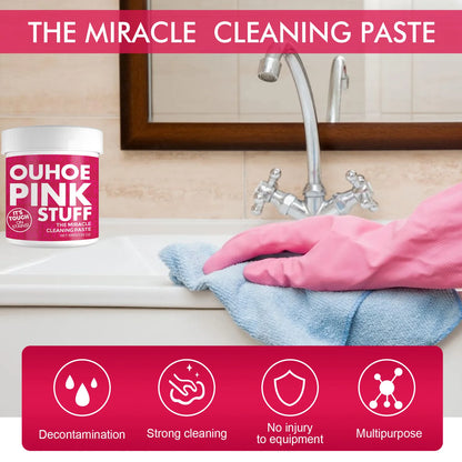 Miracle Cleaning Paste – Heavy Oil Stain Remover | Gentle Formula for Kitchen, Bathroom & Cookware
