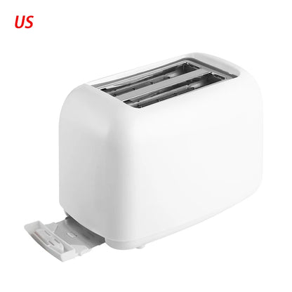 2025 Portable Mini Breakfast Toaster Automatic Removable Bread Crumb Tray Toaster 6 Modes 2 Slice Bread Maker Toaster Ding~