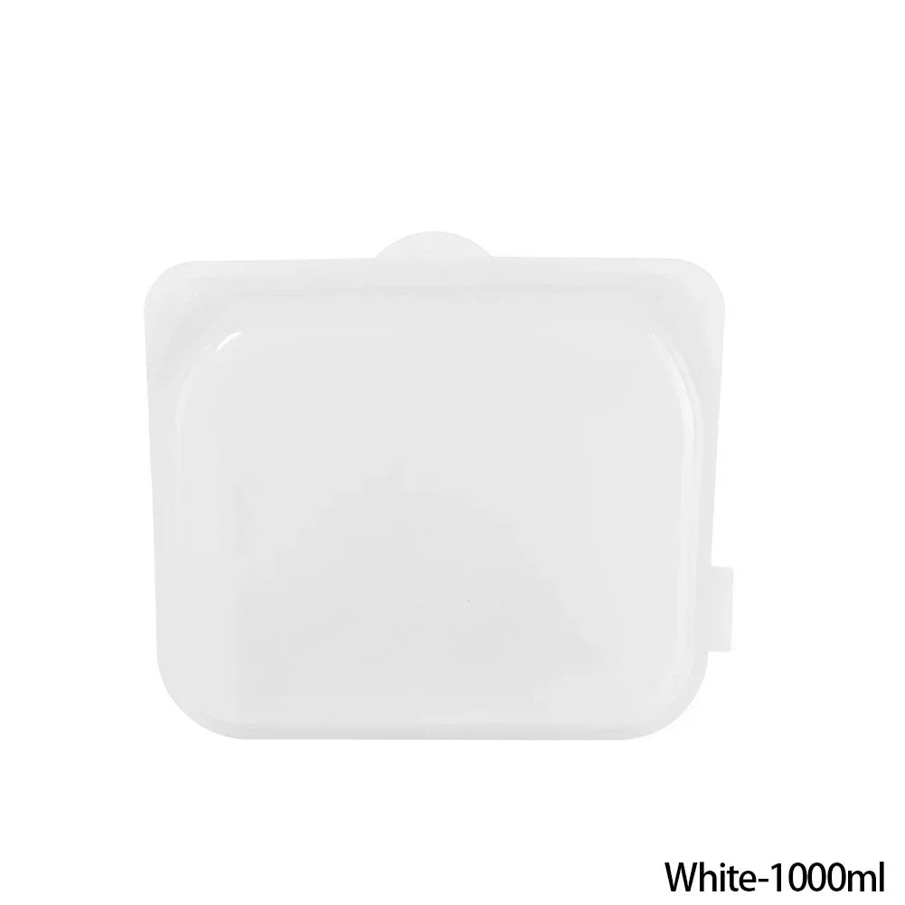Reusable Silicone Stand-Up Zip Bag – Leakproof Fresh-Keeping Food Storage Bag