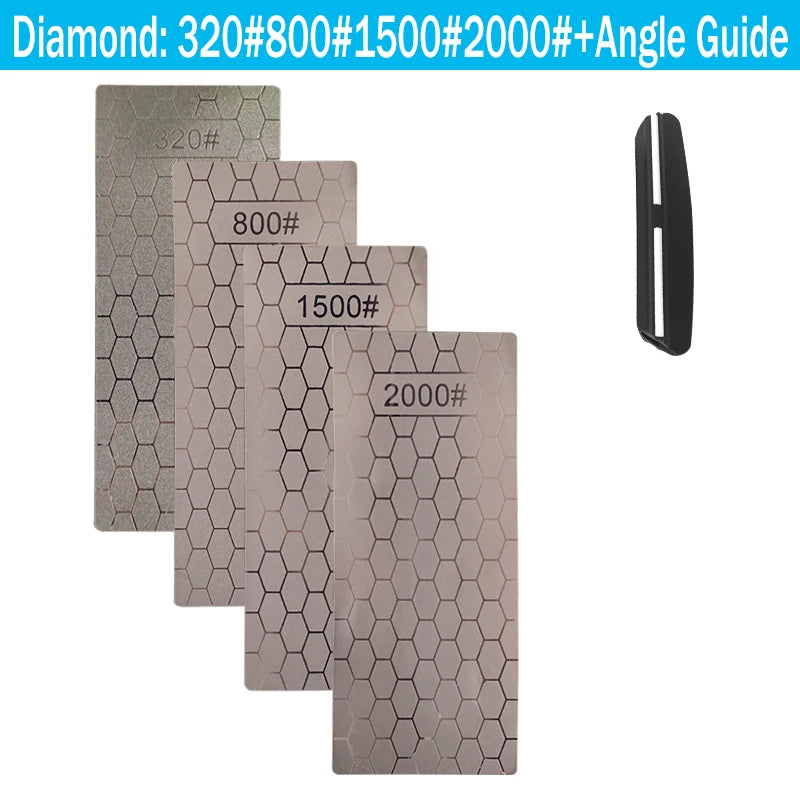 Diamond Whetstone Sharpening Bar – No-Base Diamond Knife Sharpener for Kitchen & Tools