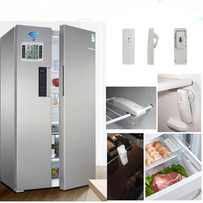 Digital Wireless Refrigerator Thermometer – Cordless Fridge/Freezer Temperature Monitor (-40°C~60°C)