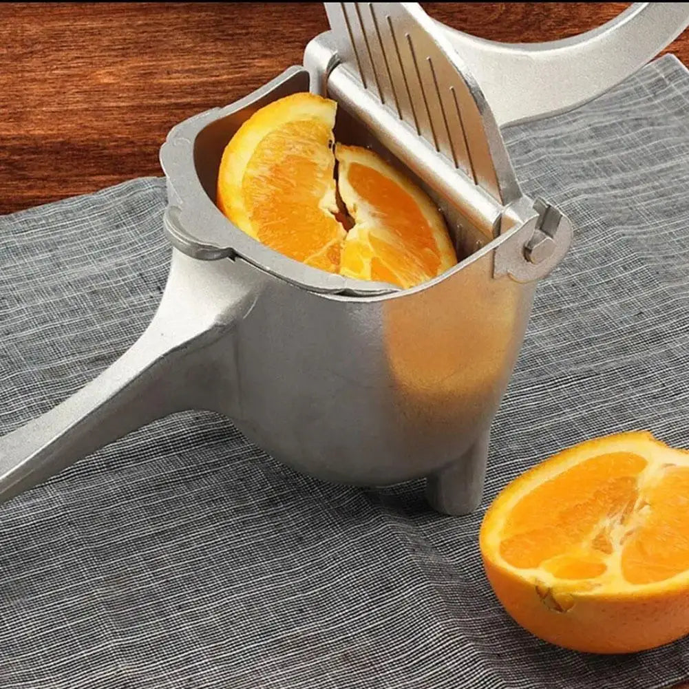 Manual Aluminum Alloy Citrus Juicer – Hand Press Lemon & Fruit Squeezer