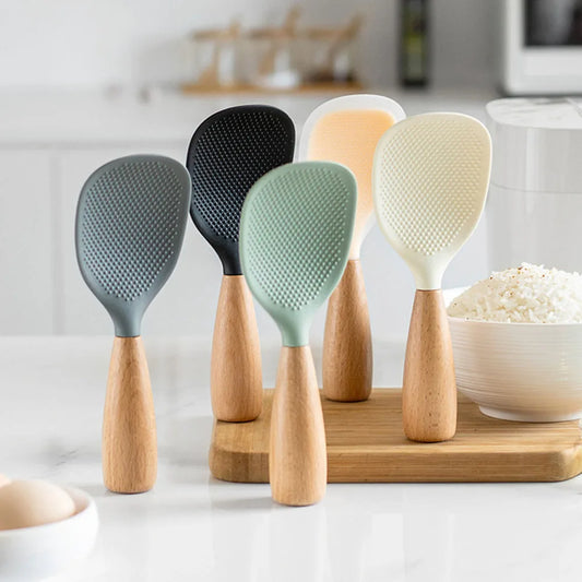 Silicone Non-Stick Cooking Spoon – Heat-Resistant, Anti-Scald, Durable Kitchen Tool