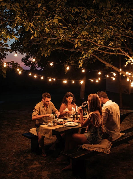 LED Solar Light String Outdoor Waterproof Christmas Decoration 200led Crystal Ball Camping Fairy Garland Garden Party Lamp