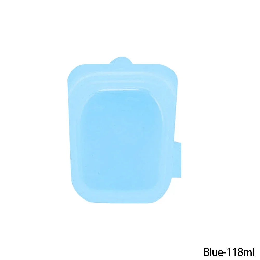 Reusable Silicone Stand-Up Zip Bag – Leakproof Fresh-Keeping Food Storage Bag