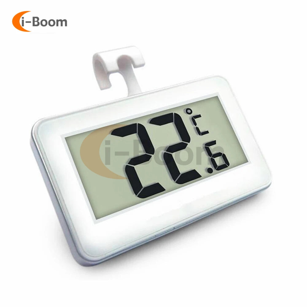 Electronic Refrigerator Thermometer – Magnetic Digital Temperature Monitor with Automatic Frost Alarm