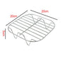 Air Fryer Baking Rack Metal Square/Round/Rectangle Oven Grill Racks Airfryer Accessories for Cosori,Instant Vortex,Gourmia,Foodi