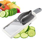 Adjustable Stainless Steel Mandoline Slicer – Multi-Function Veggie Chopper & Grater