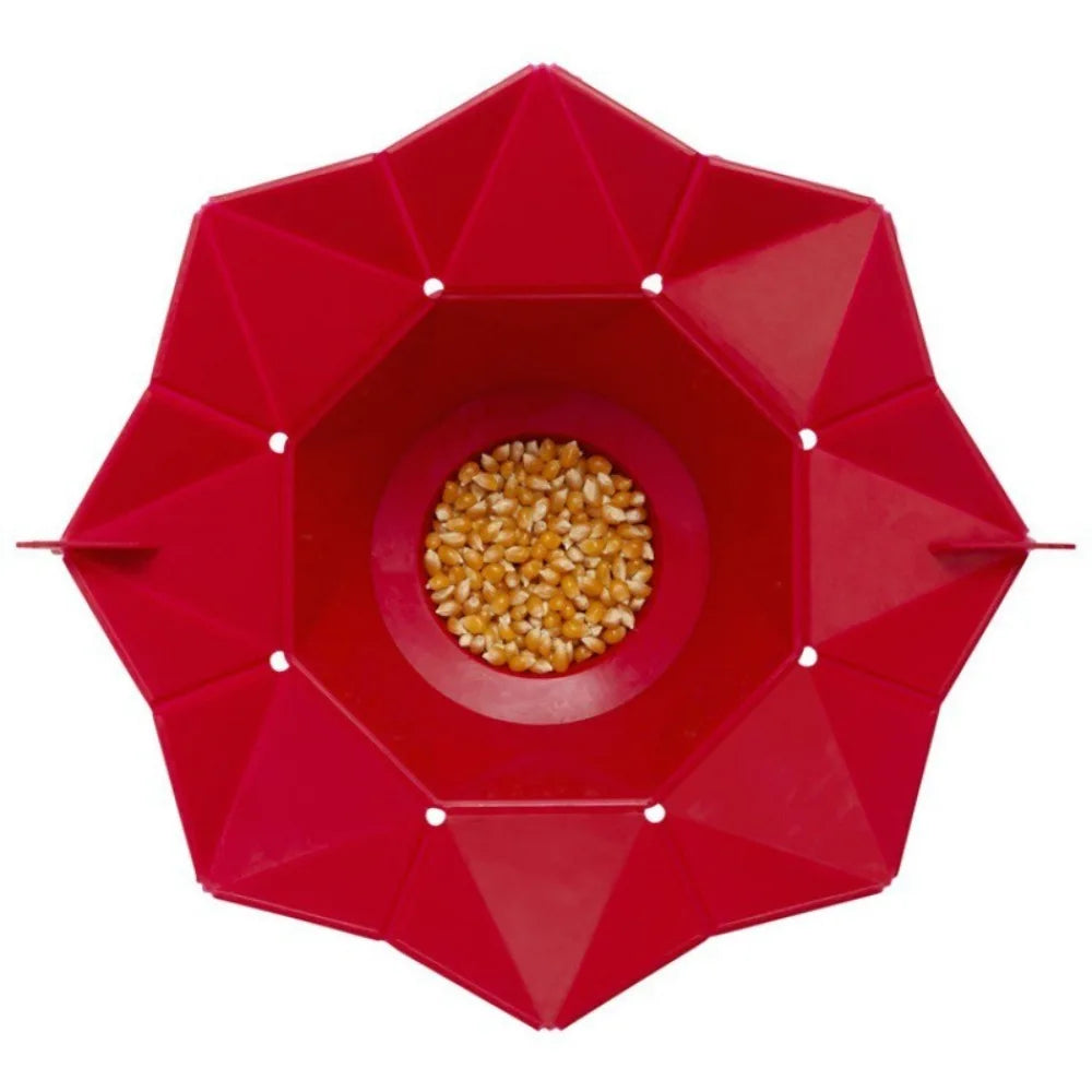 High-Quality Foldable Silicone Popcorn Bowl – Large Capacity Microwave Popcorn Maker