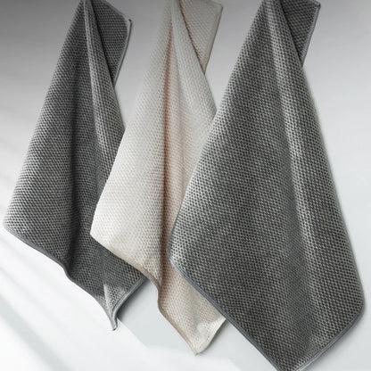 Kitchen Bar Cleaning Cloth Set – Honeycomb Microfiber Towels for Coffee Machines, Bars & Home Cleaning (3/5/10 PCS)