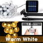 Outdoor Solar Crystal Ball String Lights – 200 LED Waterproof Fairy Garland for Christmas, Garden, Camping & Parties (IP65)
