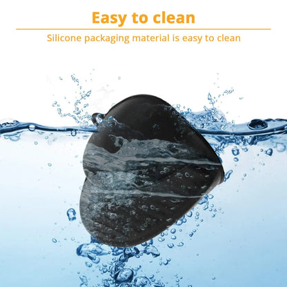 2pcs Silicone Heat-Resistant Oven Pinch Mitts – Anti-Scald, Non-Slip Pot Holder Clips