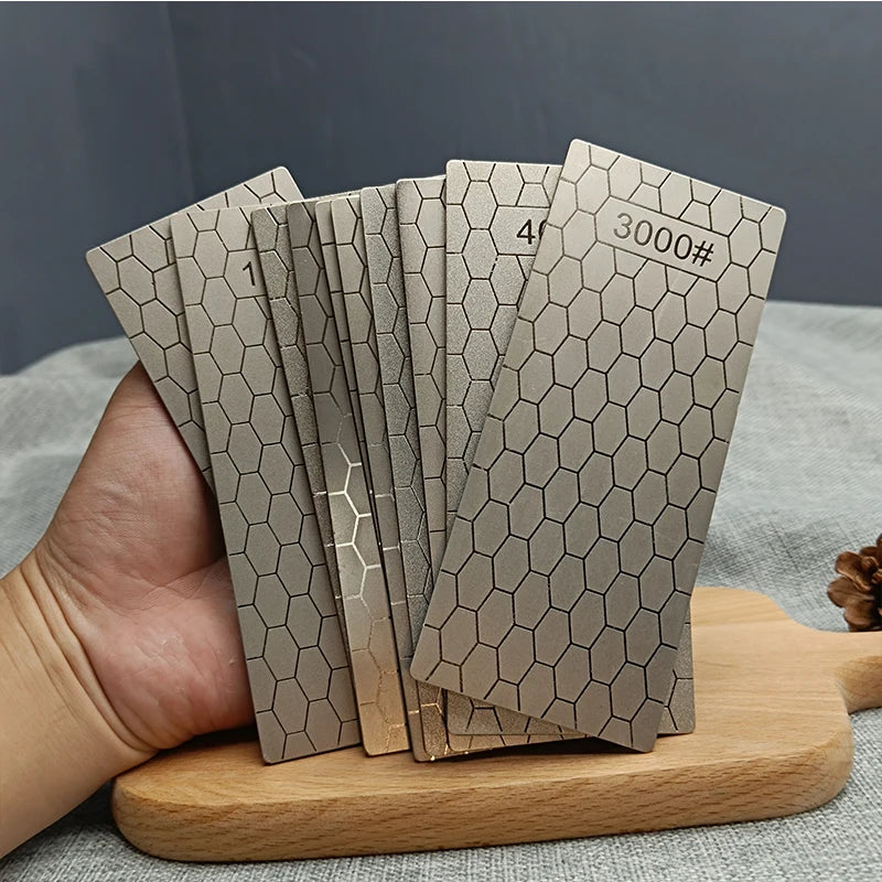 Diamond Whetstone Sharpening Bar – No-Base Diamond Knife Sharpener for Kitchen & Tools